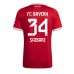 Bayern Munich Ismael Saibari #34 Dámské Domácí Dres 2026-27 Krátkým Rukávem Bayern Munich Ismael Saibari #34 Dámské Domácí Dres 2026-27 Krátkým Rukávem
